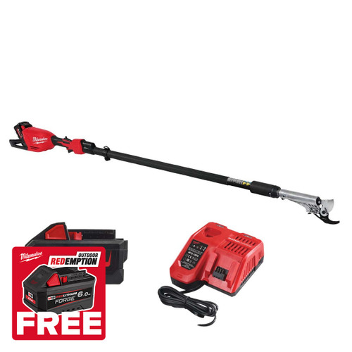 Milwaukee M18BLTS-551 FUEL 18V Brushless Telescopic Shear with 1x 5.5Ah Battery & Charger