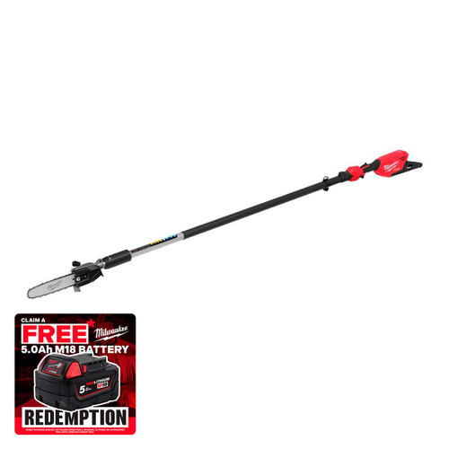 Milwaukee M18 FTPS30-0 FUEL™ 18V 30cm Telescopic Pole Saw (Body Only)