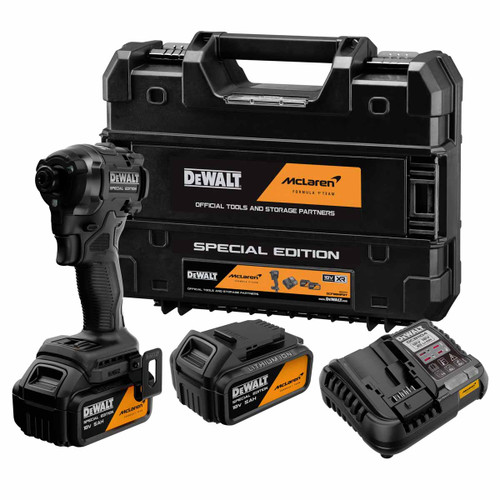 DeWalt DCF86MP2T McLaren F1 18V Impact Driver with 2x 5.0Ah Batteries