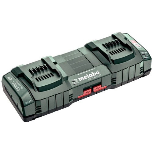 Metabo ASC 145 DUO 12-36V Air Cooled Quick Twin Charger 627512000