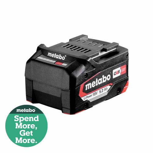 Metabo 18V 5.2Ah Li-Power Battery 625028000