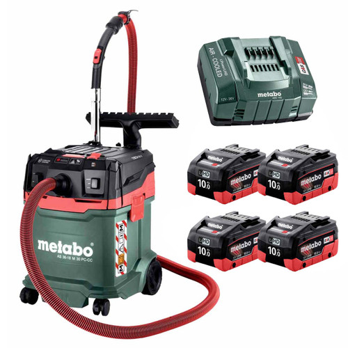 Metabo AS 36-18 M30 PC-CC 18V Cordless Vacuum