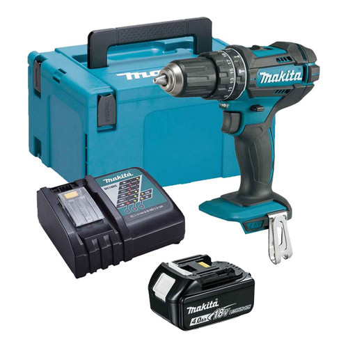 Makita DHP482Z LXT 18V Combi Drill with 1 x 4.0Ah Battery