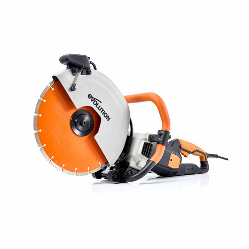 Evolution R350DCT1 350mm (14") Electric Disc Cutter with Automatic Dust Suppression 110V