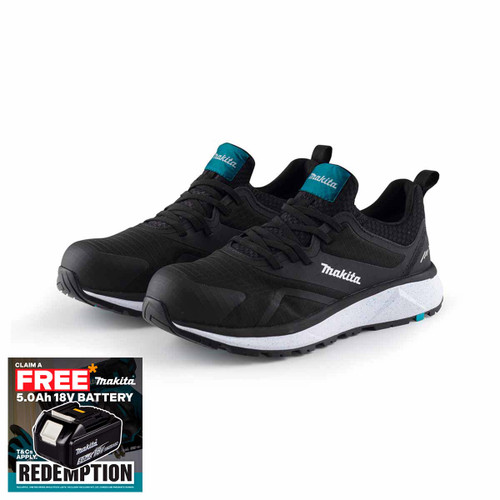 Makita MK404M Kobe Safety Trainer Black (Size 10)