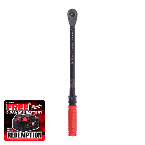 Milwaukee 4932500850 3/8" 10–50Nm Drive Click Torque Wrench