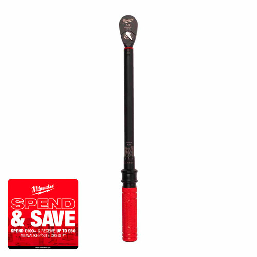 Milwaukee 4932500851 1/2" 40–200Nm Drive Click Torque Wrench