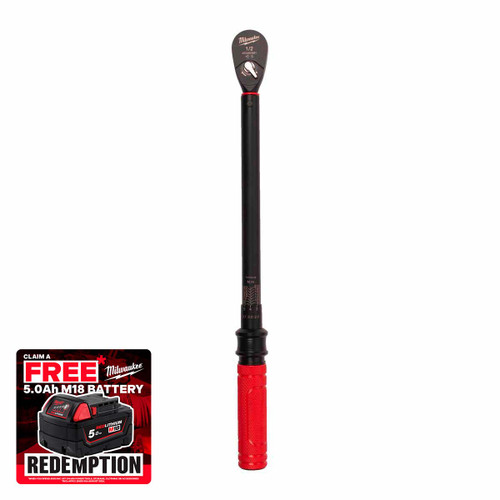 Milwaukee 4932500851 1/2" 40–200Nm Drive Click Torque Wrench