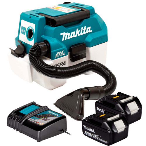 Makita DVC750LZX3 18v Brushless L-Class Vacuum Cleaner