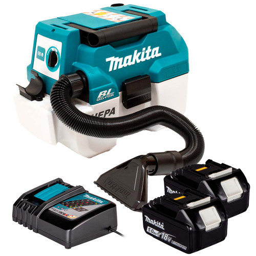 Makita DVC750LZX3 18v Brushless L-Class Vacuum Cleaner
