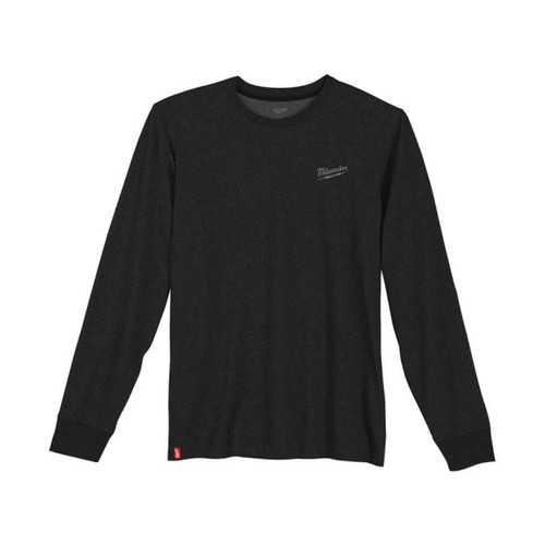 Milwaukee 4932492985 Long Sleeve T-Shirt, Black (Size L)