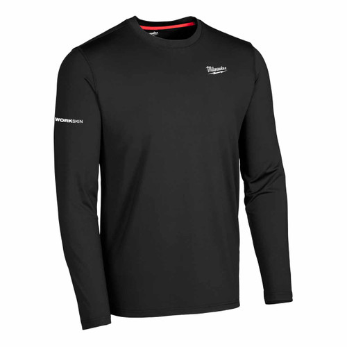 Milwaukee 4932498283 WORKSKIN™ Cold Weather Layer Long Sleeve, Black (Size S)