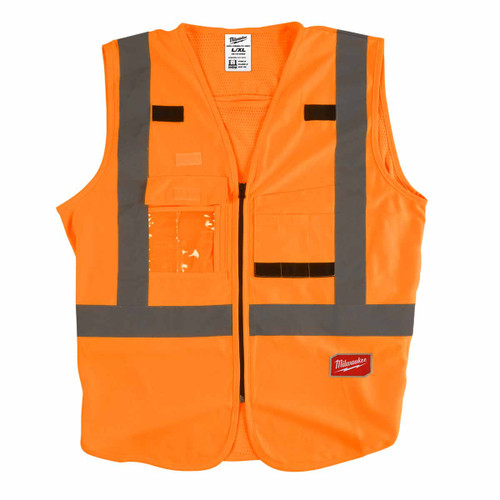 Milwaukee 4932471894 Hi-Visibility Vest Orange (Size 2L / 3XL)