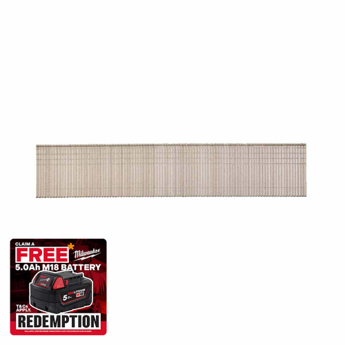 Milwaukee 4932492555 18G 45mm Galvanised Brad Nails (5000 Pack)
