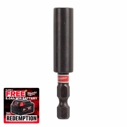 Milwaukee 4932352406 SHOCKWAVE™ 60mm Impact Duty Magnetic Bit Holder