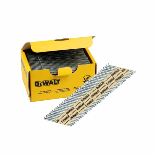 DeWalt DNPT28R75G12Z 2.8mm x 75mm Galvanized Ring Clipped Nails (2200 Pack)