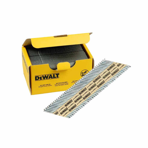 DeWalt DNPT28R63G12Z 2.8mm x 63mm Galvanized Ring Clipped Nails for DCN930N (2200 Pack)