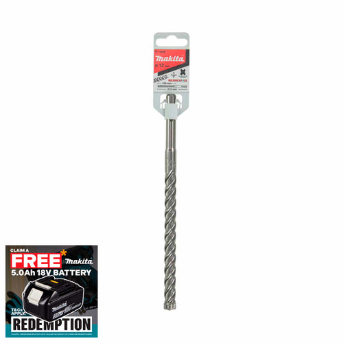 Makita E-14548 Nemesis II Hammer Drill Bit SDS+ 12 x 215mm