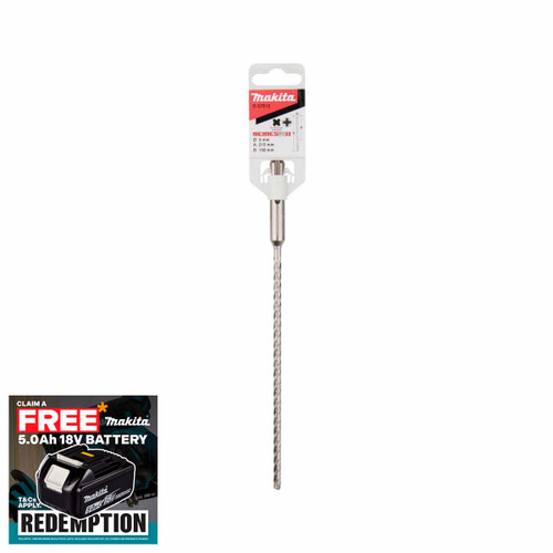 Makita B-57912 Nemesis II Hammer Drill Bit SDS+ 5 x 215mm