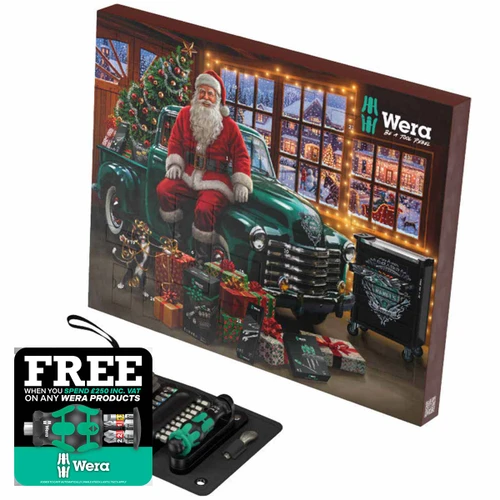 Wera 05136614001 2026 Advent Calendar (24 Pieces)
