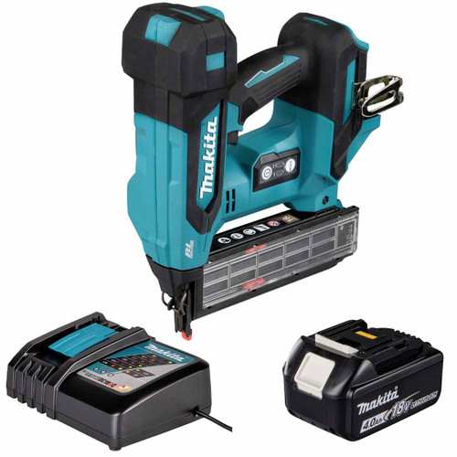 Makita DBN501ZJ 18V LXT Brad Nailer with 1x 4.0Ah Battery and Charger