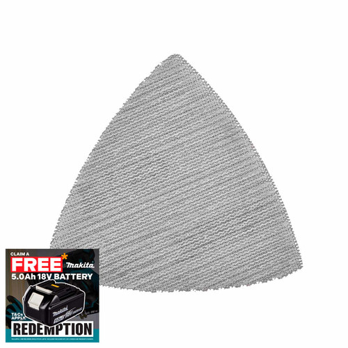 Makita D-82731 93mm Net Sanding Pad A180 for Multi-Tool (5 Pack)