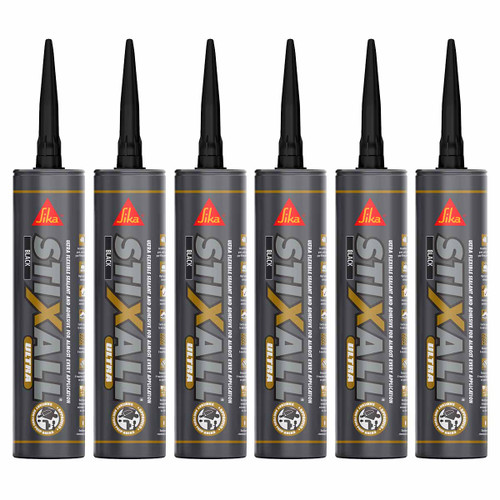 Sika® Stixall® Ultra Black 300ml (6 Pack)