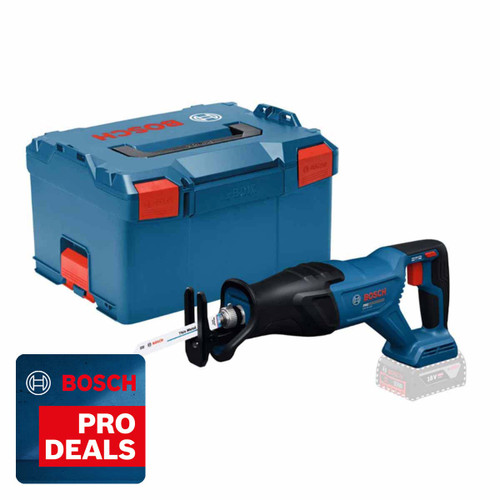 Bosch GSA18V-280 18V Reciprocating Saw in L-Boxx (Body Only) 06016D1001