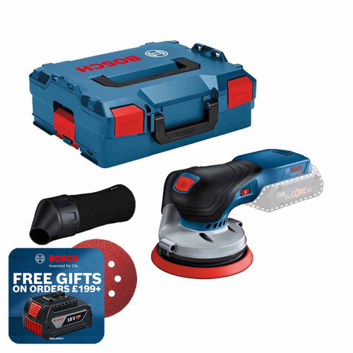 Bosch GEX18V-125 18V Random Orbital Sander in L-Boxx (Body Only) 0601372200