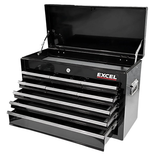 Excel 31636 9 Drawers Portable Tool Chest Cabinet with Ball Bearing Slides