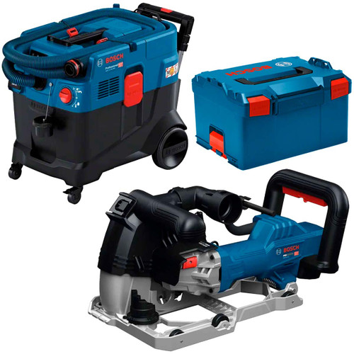 Bosch GNF20-40 Wall Chaser and GAS 12-40MA M-Class Extractor 240V
