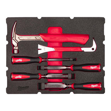 Milwaukee 4932493641 PACKOUT™ Woodworking Set in Foam Insert (6 Pieces)