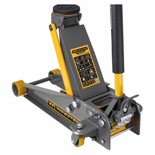 WINNTEC® 09715 +SERIES 3.7 Ton Turbo Lifter Extreme Trolley Jack