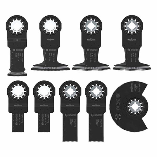Blade 2608669335 Starlock Wood & Soft Metal Multi-Tool Blade Set (9 Pack)