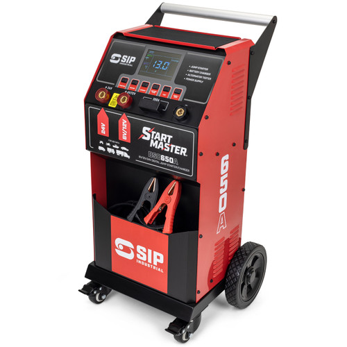 SIP 03596 Startmaster DSC 650A 6V/12V/24V Digital Jump Starter Charger