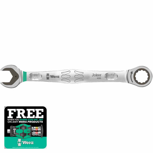 Wera 05073271001 6000 Joker Ratcheting Combination Wrenches