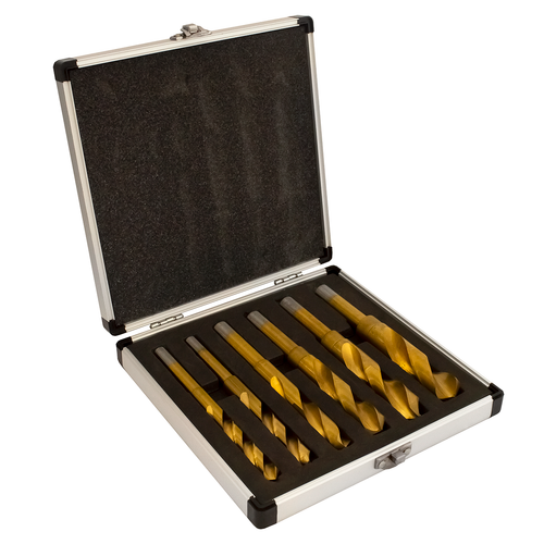 N- Durance DC751 HSS Blacksmith Drill Set With Aluminium Case (6 Pieces)