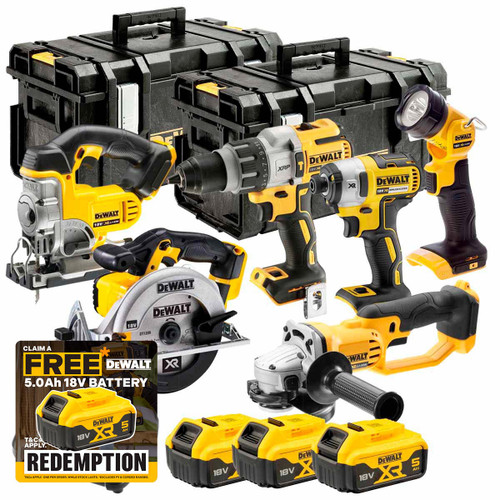 DeWalt DCK694P3 18V XR Cordless 6pc Kit