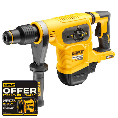 DeWalt DCH481N FlexVolt 54 Volt Xr Brushless SDS-max Hammer Body Only