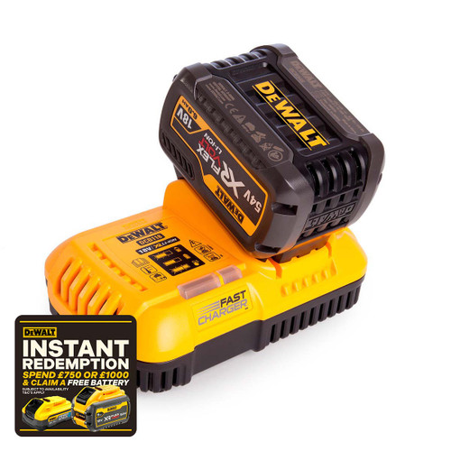 Dewalt DCB546 54v Flexvolt Battery + DCB118 Charger from Toolden