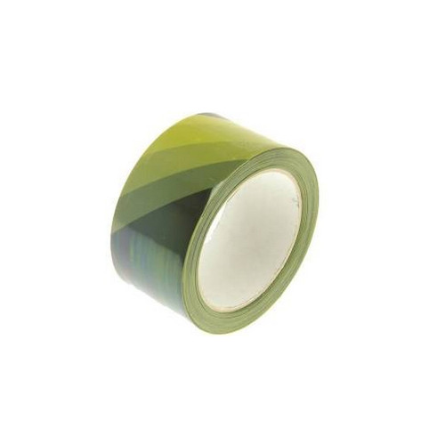 Faithfull FAITAPEHAZBY Hazard Warning Safety Tape 50mm x 33m Black & Yellow