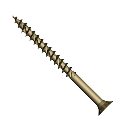 ForgeFast 5.0 x 100mm Elite Performance Countersunk Torx Decking Screws Tan