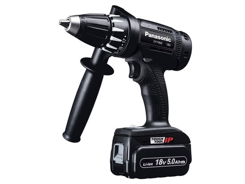 Panasonic EY7450LJ2S 18V Drill Driver with 2 x 5.0Ah Batteries