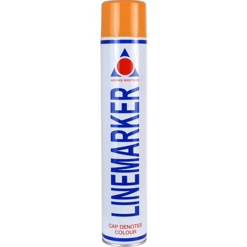 Aerosol Solution 0905 Line Marking Spray Paint Orange 750ml