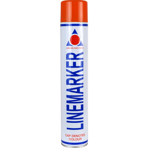 Aerosol Solution 0902 Line Marking Spray Paint Red 750ml