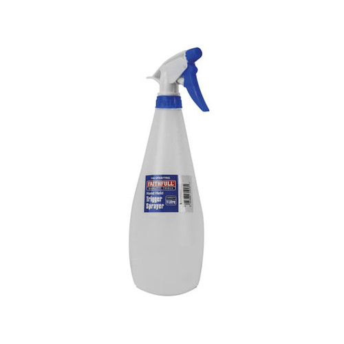 Faithfull FAISPRAYTRIG Hand Held Trigger Spray Bottle 1L