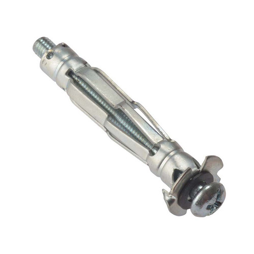 Forgefix Cavity Wall Anchor Zinc Plated M4 x 38mm Pack of 100 (MCA438) | Toolden