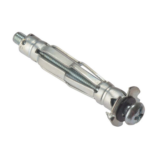 Forgefix Cavity Wall Anchor Zinc Plated M6 x 52mm Pack of 100 (MCA652) | Toolden
