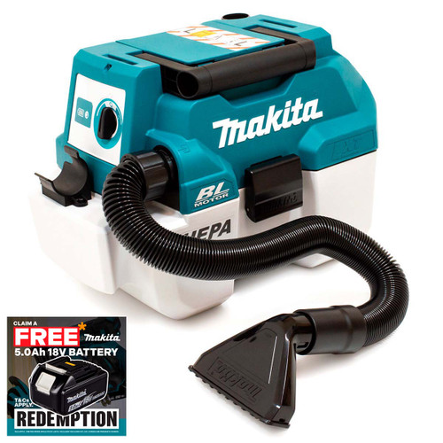 Makita DVC750LZ 18v Brushless L-Class Vacuum Cleaner