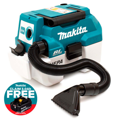 Makita DVC750LZX3 LXT 18V Brushless L-Class Vacuum Cleaner (Body Only)